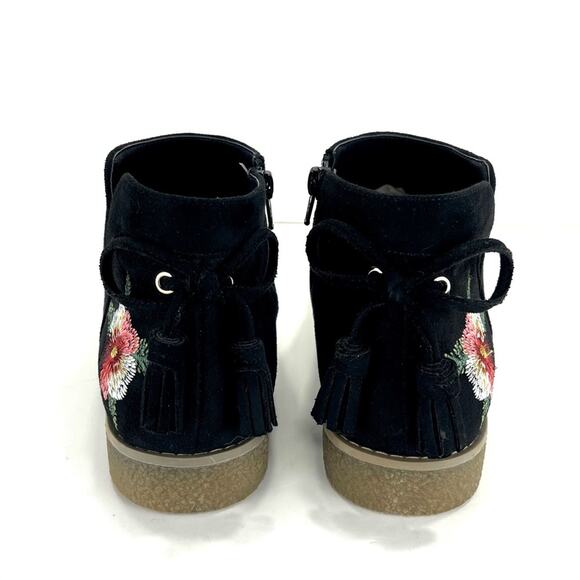 Comfortview Sienna Women Black Bootie Sz 9.5 Faux Suede Slip-Resistant AnkleBoot - Picture 5 of 15